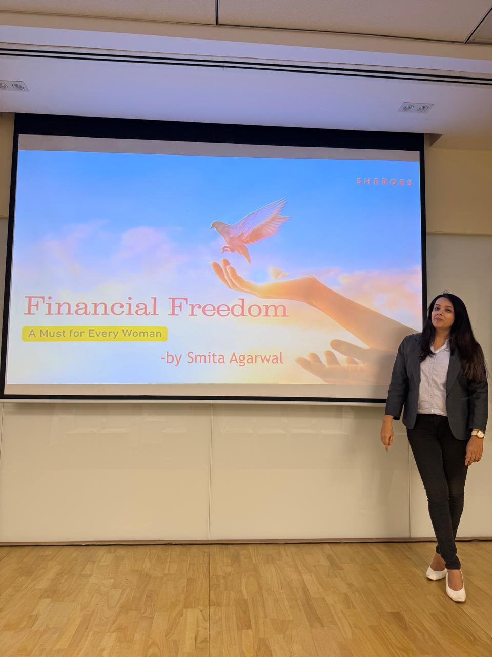 Speaking on Financial Freedom — SHEROES