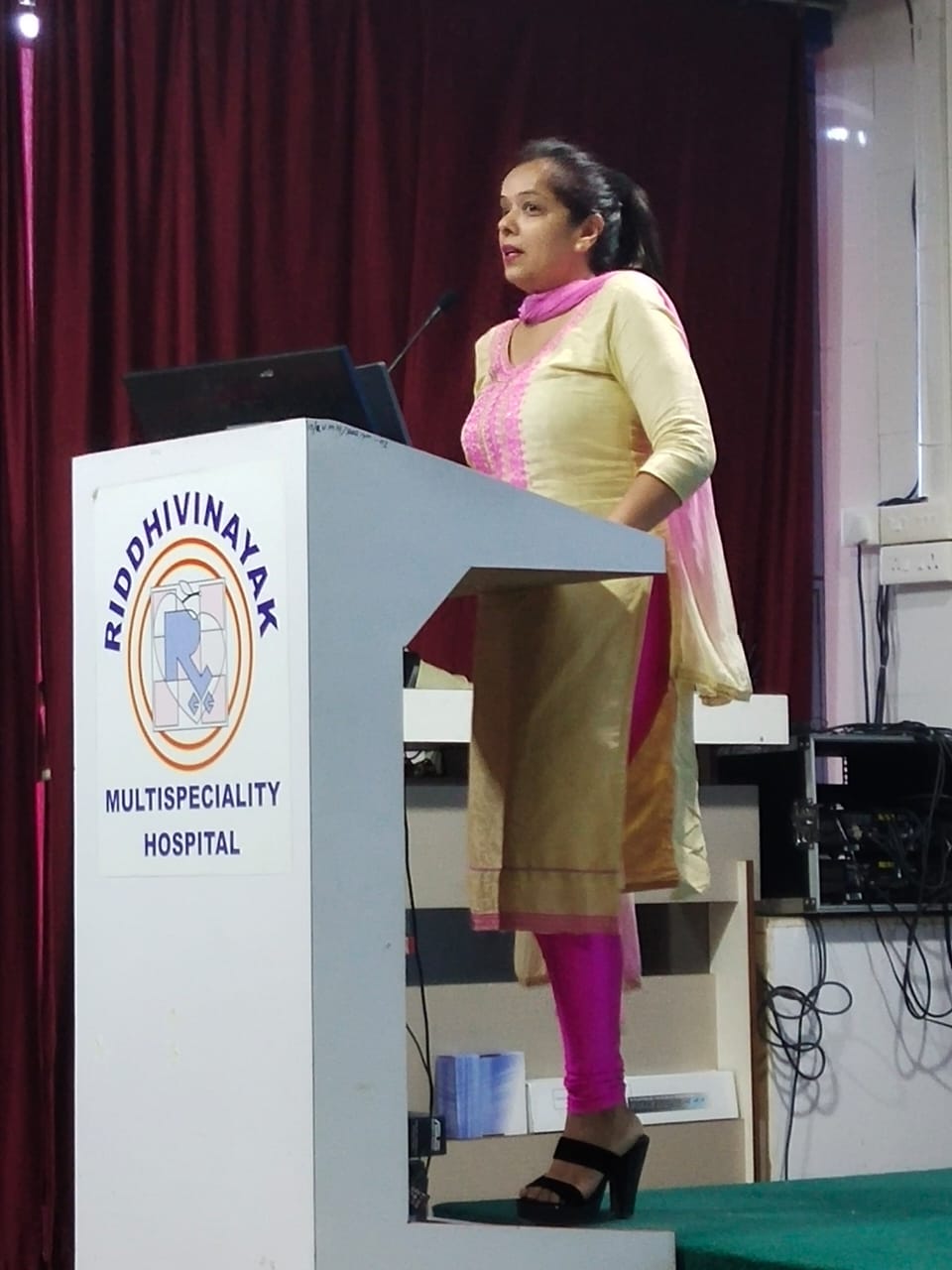 Guest speaker, Riddhivinayak Multispeciality Hospital